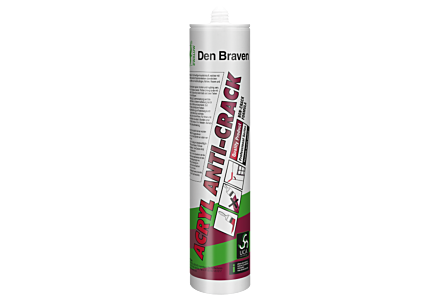 Den Braven Zwaluw Acryl anti-crack wit 310ml