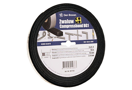 Zwaluw compriband 20x30 - 5,6 meter