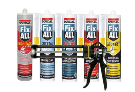 Soudal Fix All assortiment + kitspuit 