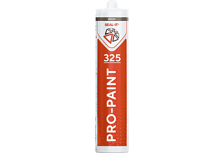 Seal-it 325 Pro Paint beglazingskit zwart 290ml