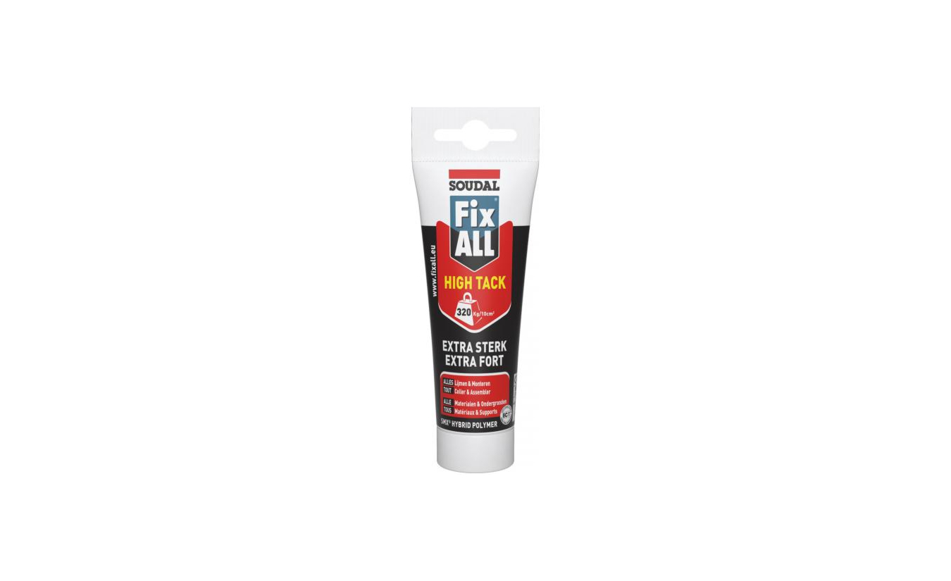 Soudal Fix all high tack wit - tube 125ml