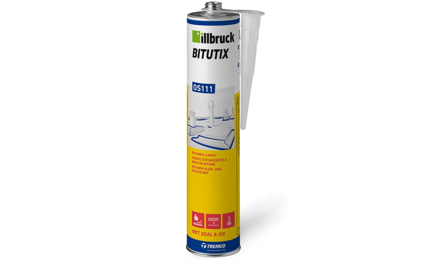 Illbruck OS111 bitutix bitumen lijmkit 310ml