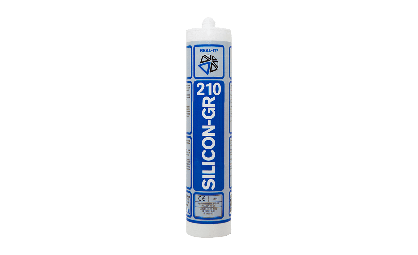 Connect products siliconenkit 210 Silicon-GR transparant 310ml