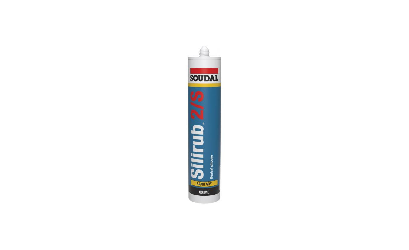 Soudal Silirub 2/S transparant grijs 300ml